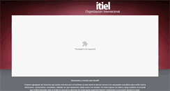 Desktop Screenshot of organizacionitiel.com